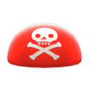 Piratenkopftuch [Rot]