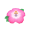 Hibiskus-Haarspange [Rosa]