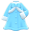Bolero-Mantel [Blau]