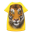 Tigershirtkleid [Gelb]