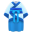Damen-Hanfu [Blau]