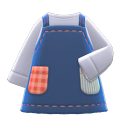 Häkelschürze von Mama [Jeans]