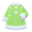 Frottee-Nachthemd [Limettengrün]