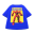 Heldenroboter-Shirt [Blau]