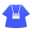 Mitarbeitershirt [Blau]