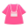Mitarbeitershirt [Rosa]