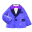 Komikerjacke [Blau]
