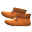 Paar Zauberschuhe [Orange]