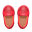 Paar Slipper [Rot]