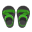 Paar Outdoor-Sandalen [Grün]