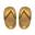 Paar Sandalen [Gold]