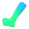 Neon-Strumpfhose [Grün]