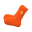 Paar Logo-Socken [Orange]