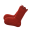 Paar Mäusezahnsocken [Rot]