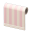 Rosa-Streifenmustertapete