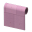 Pink-Wellblechwand