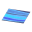 Blau-Wellenteppich
