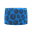 Leoparden-Minirock [Blau]