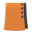 Knöpfe-Wickelrock [Orange]