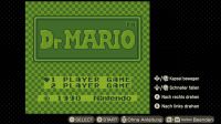 "Dr. Mario"-Startbildschirm