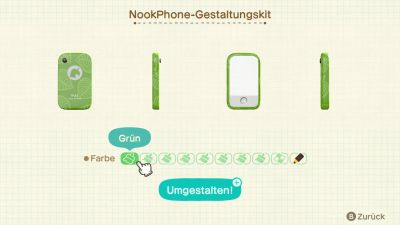 NookPhone-Gestaltungskit umgestalten