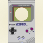 Game Boy standee Game Boy standee