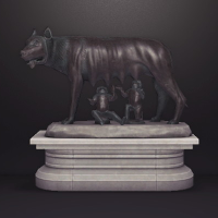 Wölfinnenstatue (Fälschung)