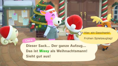 Als Weihnachtsmann erkannt