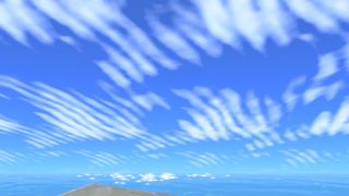 "Altostratus undulatus"-Wolken