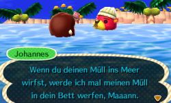 Johannes teilt seine Weisheit
