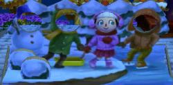 Fotowand an Mittwinter