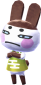 Aki in Animal Crossing: New Leaf