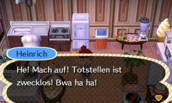 Nachbar klopft an die Tür