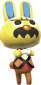 Gaston in Animal Crossing: New Leaf