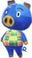 Hugo in Animal Crossing: New Leaf