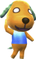 Keks in Animal Crossing: New Leaf