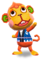 Pippo in Animal Crossing: New Leaf