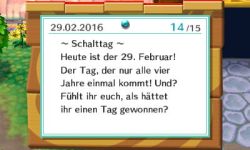 Ankündigung am schwarzen Brett