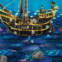 Piraten-Schiffswrack