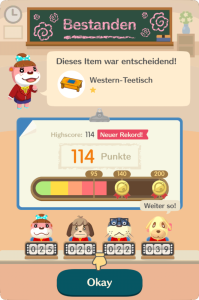 Probelektion bestanden