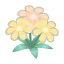 Gelb-Fantasieblumen