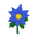 Blau-Weihnachtsstern