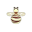 Weiß-Schokobiene