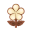Weiß-Schokoblumen
