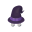 Lila-Spukhut