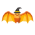 Orange-Flederhütler