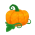 Orange-Zauberkürbis