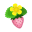 Rosa-Erdbeere