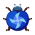 Windkäfer (blau)