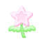 Rosa-Pastellsterne